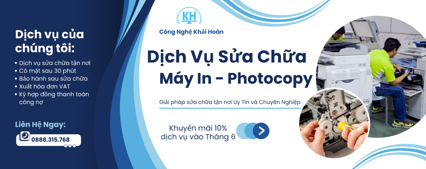 Dịch vụ sửa chữa Máy in - Photocopy