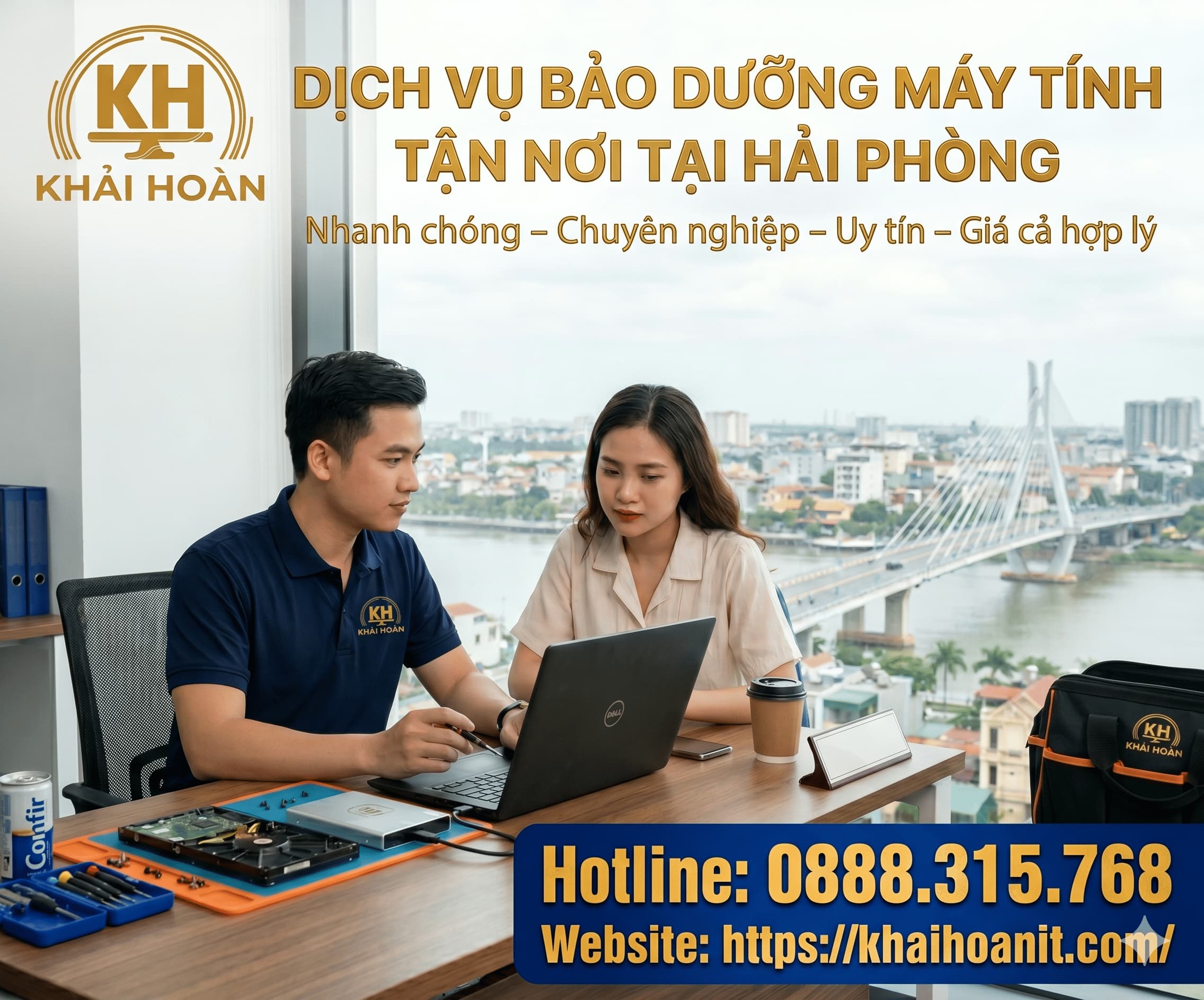 Dịch Vụ Bảo Dưỡng Máy Tính Tại Hải Phòng – Chuyên Nghiệp, Tận Nơi